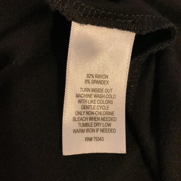 Beautiful Adrienne Vittadini long black cocktail dress!! - Picture 7 of 9